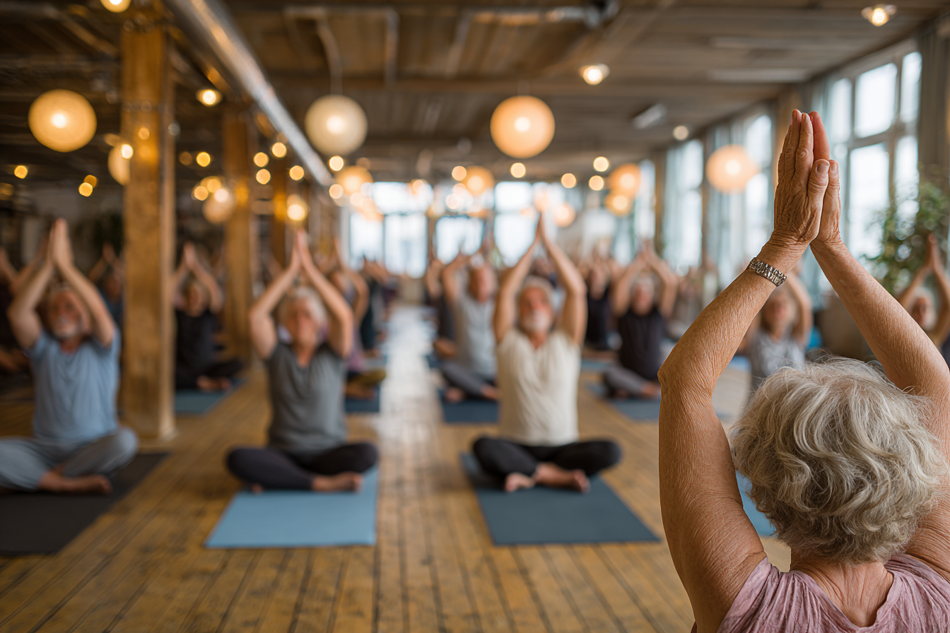Природний пейзаж для медитації та йоги